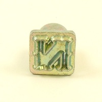 HALF PRICE 12mm Decorative Letter N Embossing Stamp